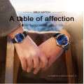 Relógios de mão de casal Venda quente Moda Liga Simples Material Recurso Quartzo Relógio De Pulso Para Homens E Mulheres